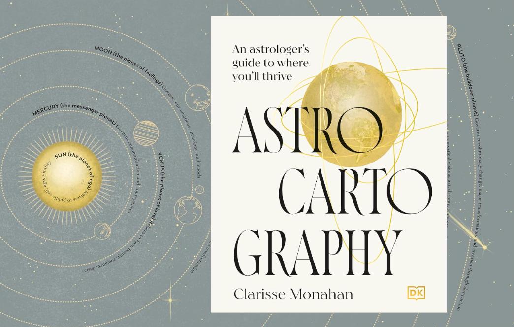 Astrocartography book by Clarisse Monahan